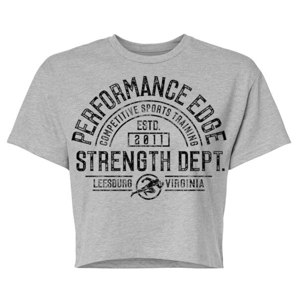 STRENGTH DEPT - WOMEN'S CROP T-SHIRT - $9SU8XG$ Thumbnail